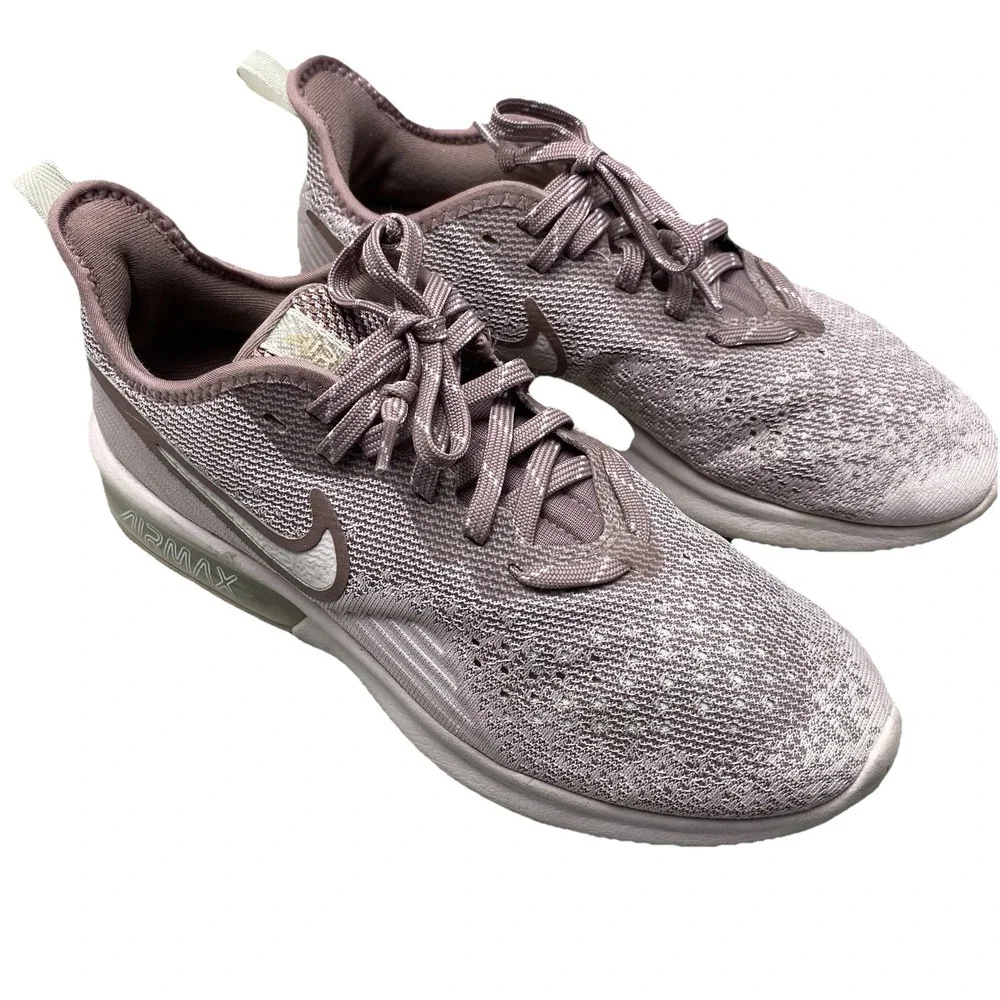Nike Air Max Sequent 4 Women 7.5 Running Shoes PINK Athletic Jogging Sneaker - Picture 3 of 9